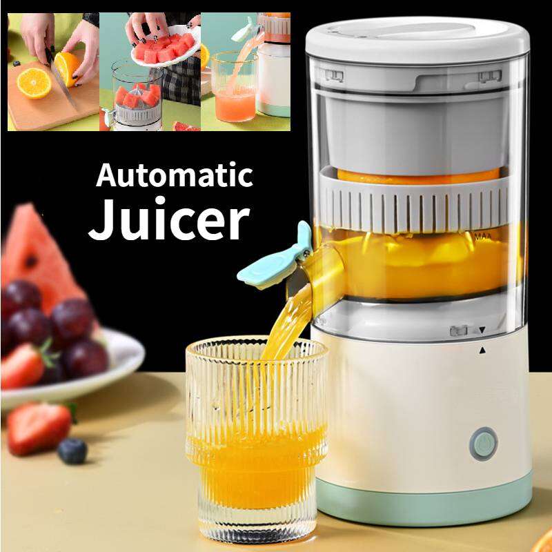 Portable Electric juicer Lemon Press Machine Orange Squeezer Automatic Fresh Juice Blender Juicing cup With USB Charging Easy Cleaning