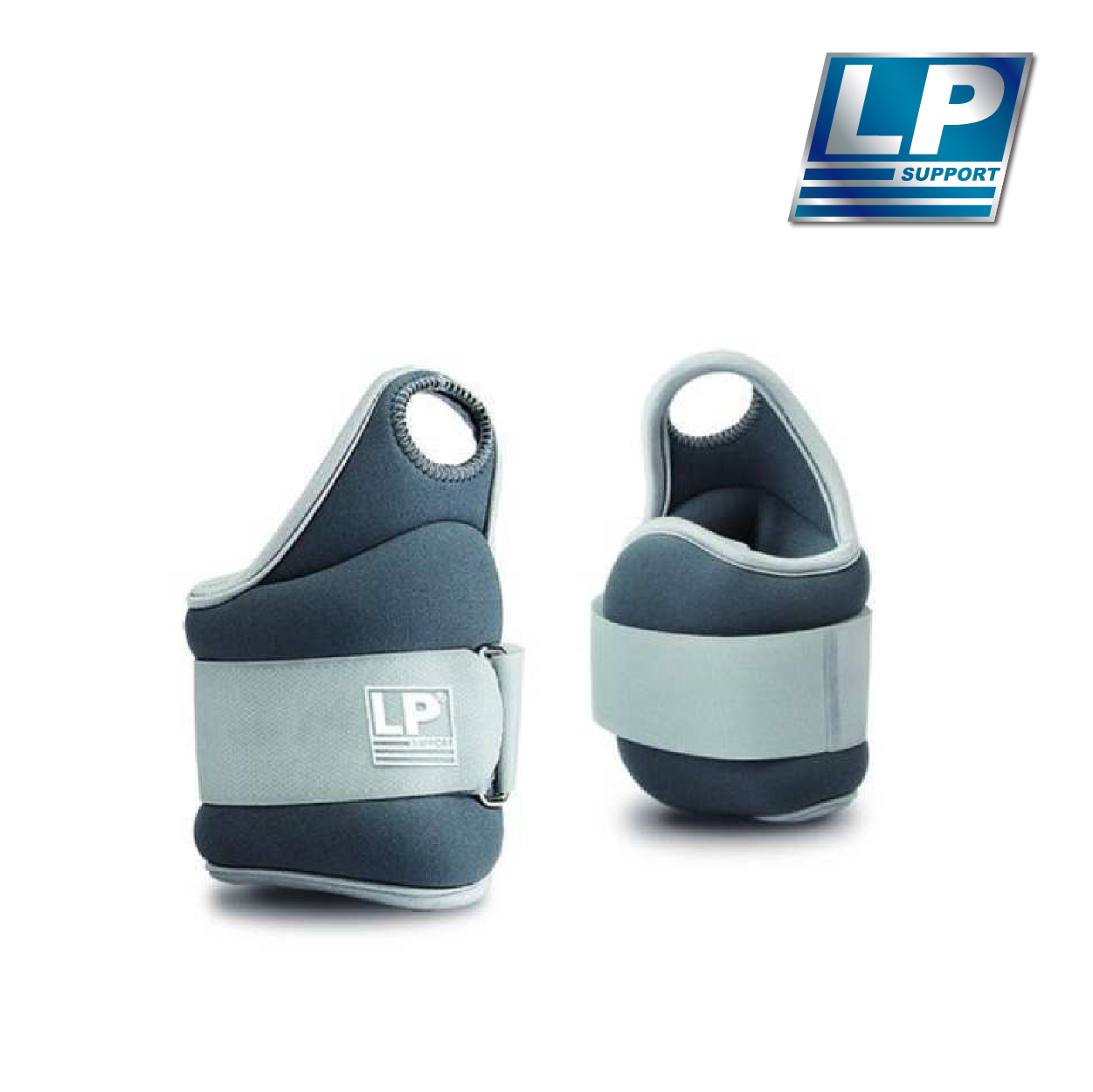LP Support FT3102 Thumb & Wrist Weights (Grey) -  2kg/pair (2 x 1kg)