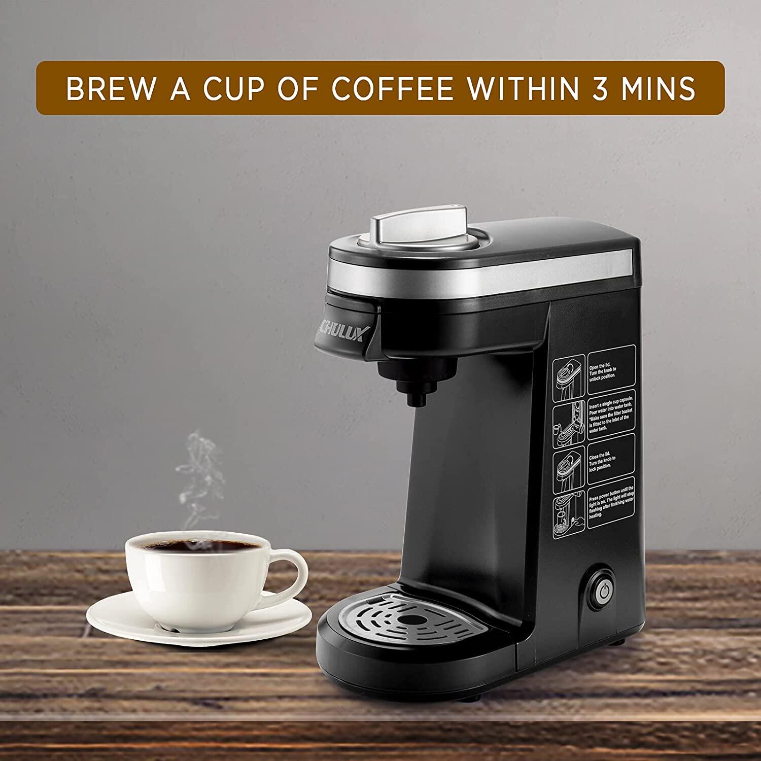 CHULUX American K cup capsule coffee machine single cup coffee machine for home hotel