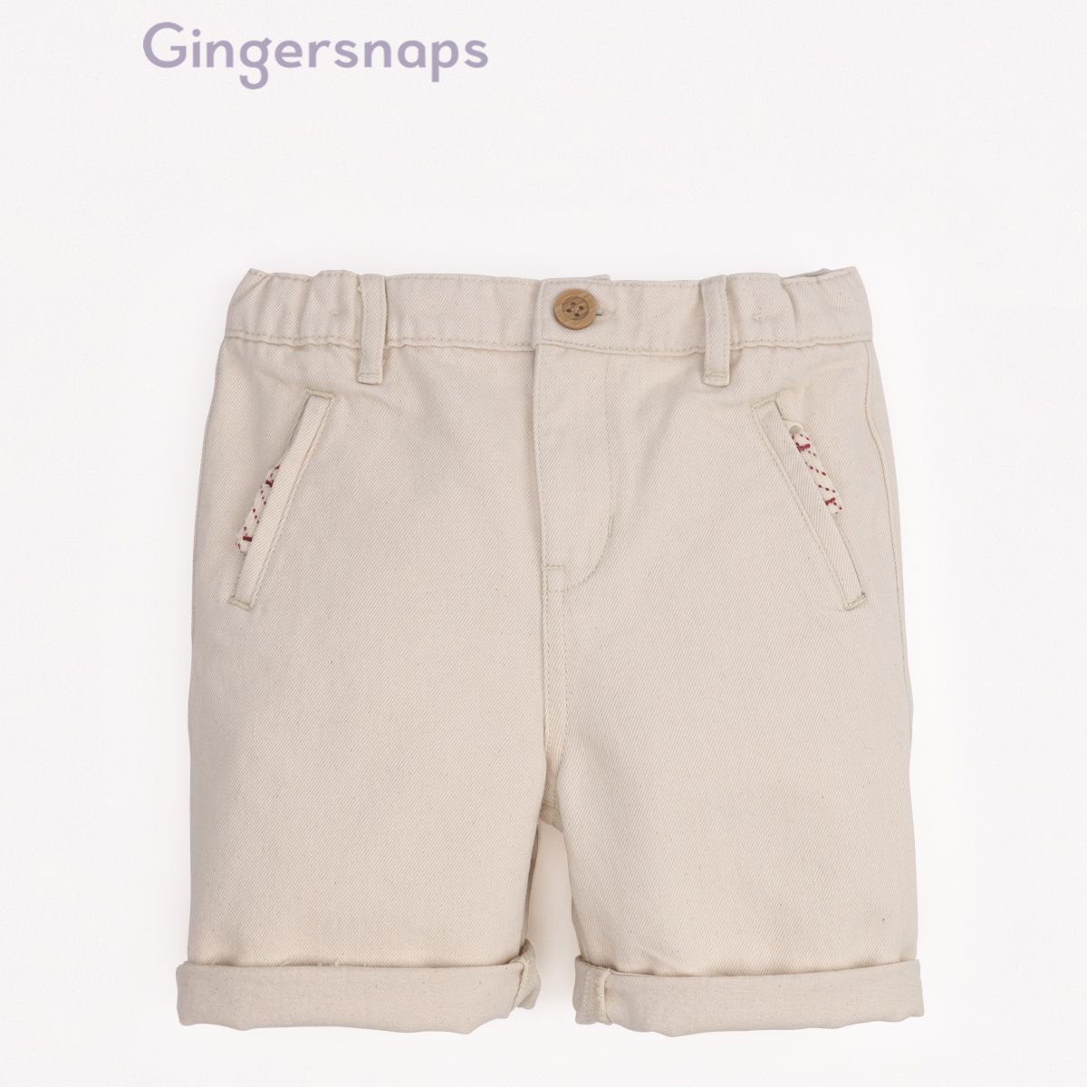Gingersnaps Boys' Zip-Pocket Bermuda Shorts
