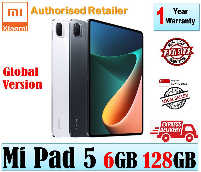 Xiaomi Tablet 5 Mi Pad 11inch with 1 Year Xiaomi Warranty