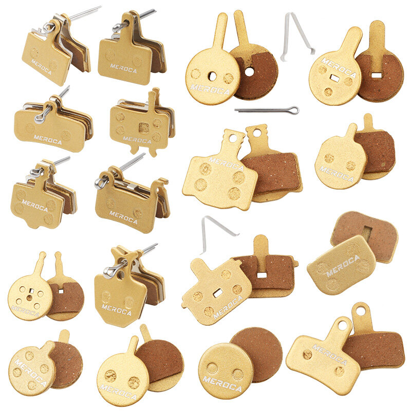 MEROCA MTB Hydraulic Disc Brake Metal Brake Pads For Shimano B01s M445 355 395 Bike Accessories