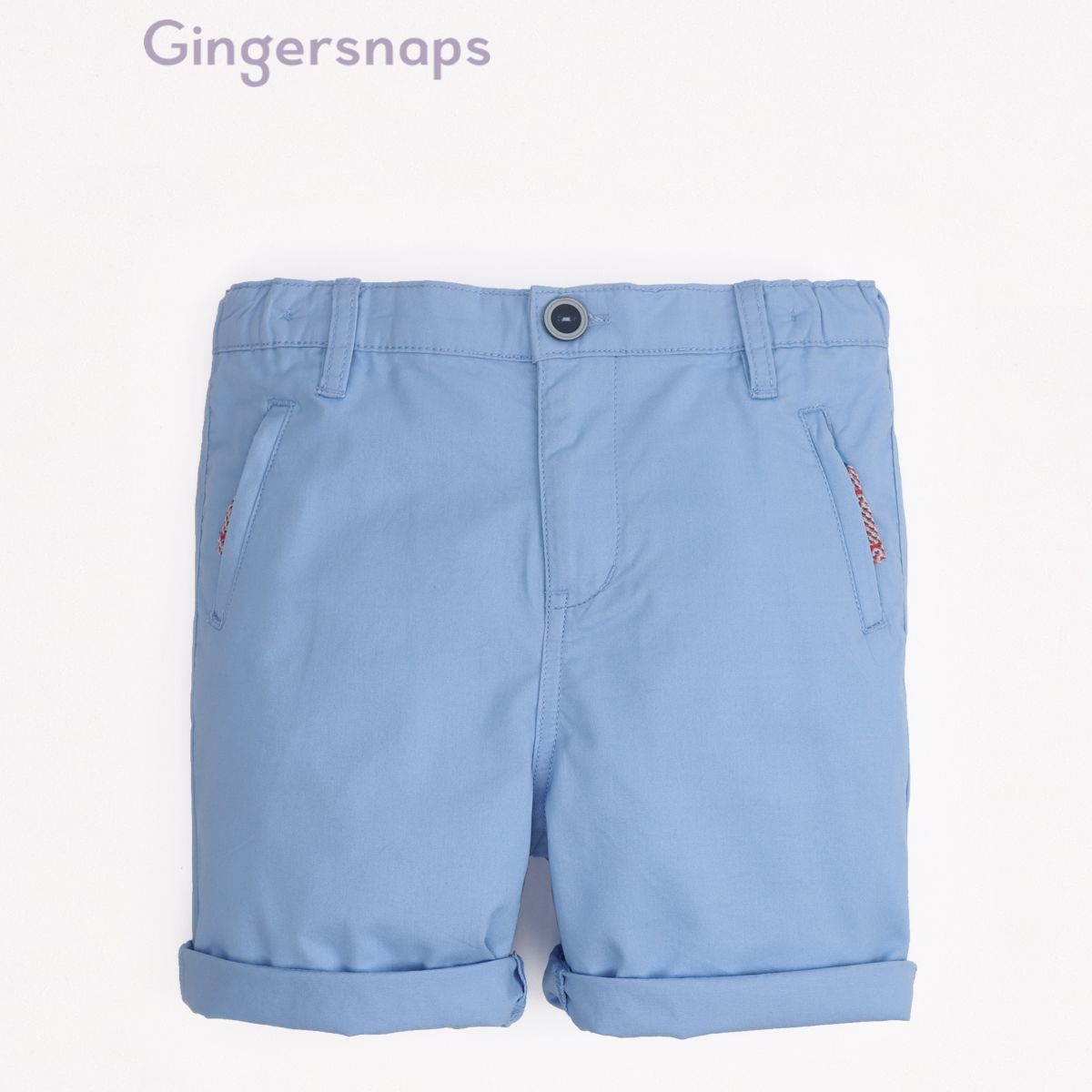 Gingersnaps Boys' Zip-Pocket Bermuda Shorts