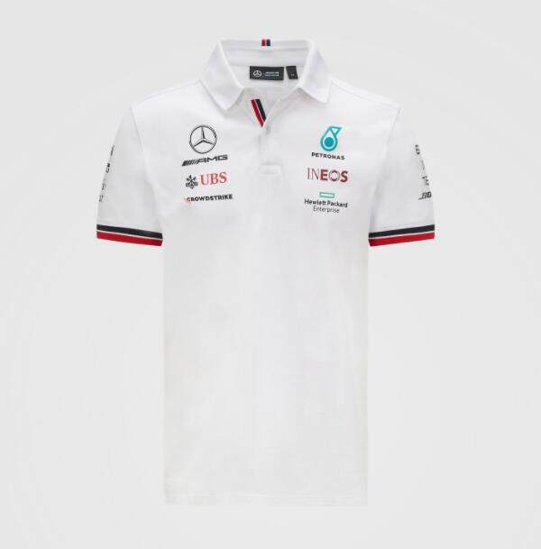 2021 new F1 fans short-sleeved POLO shirt men's quick-drying short-sleeved POLO shirt