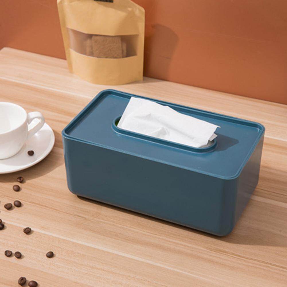 [Chinatera] Simple Nordic Style Multifunctional Plastic Tissue Box Paper Towel Organizer Household Supplies