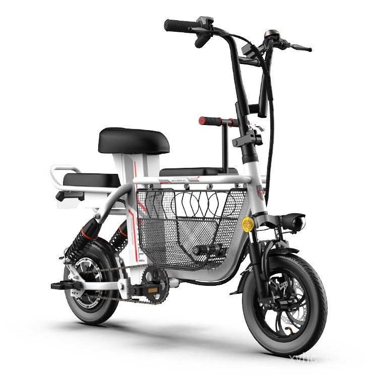 bicycle New National Standard Folding Electric Bicycle Lithium Battery Scooter Parent-child Electric Vehicle Battery E