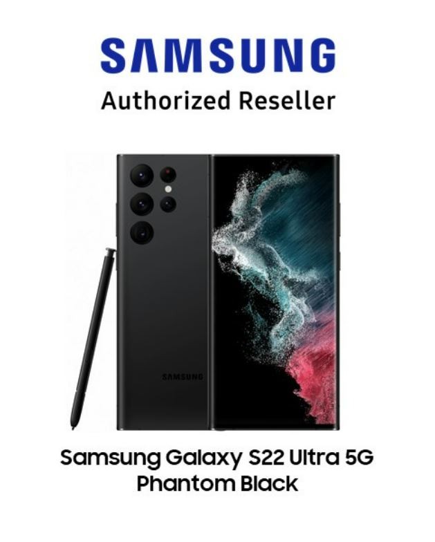Samsung Galaxy S22 Ultra 5G (512GB) PHANTOM BLACK