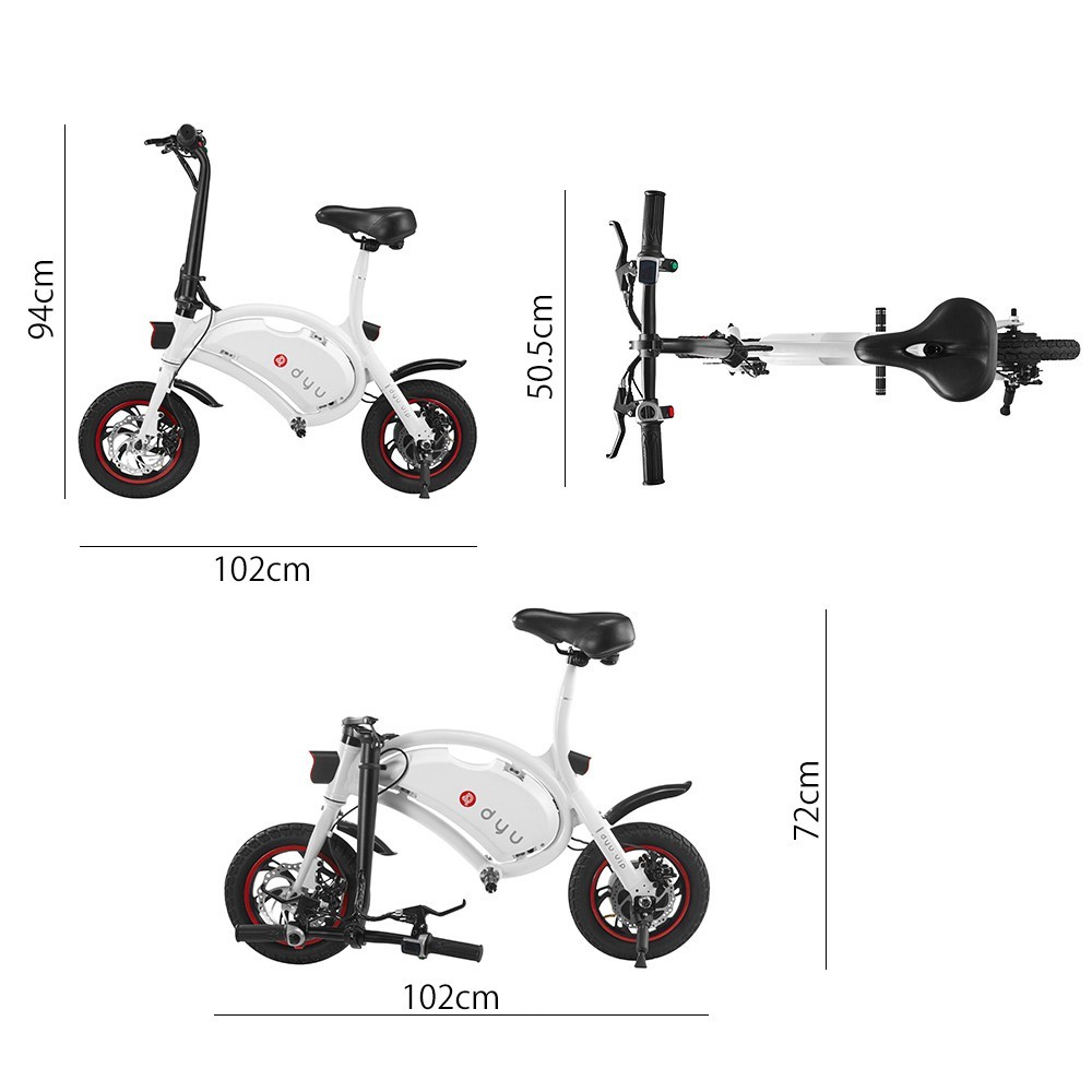 DYU Escooter LTA Approved UL2272 DYU D1 Seated Electric Scooter (Designed by ex-Huawei engineer)